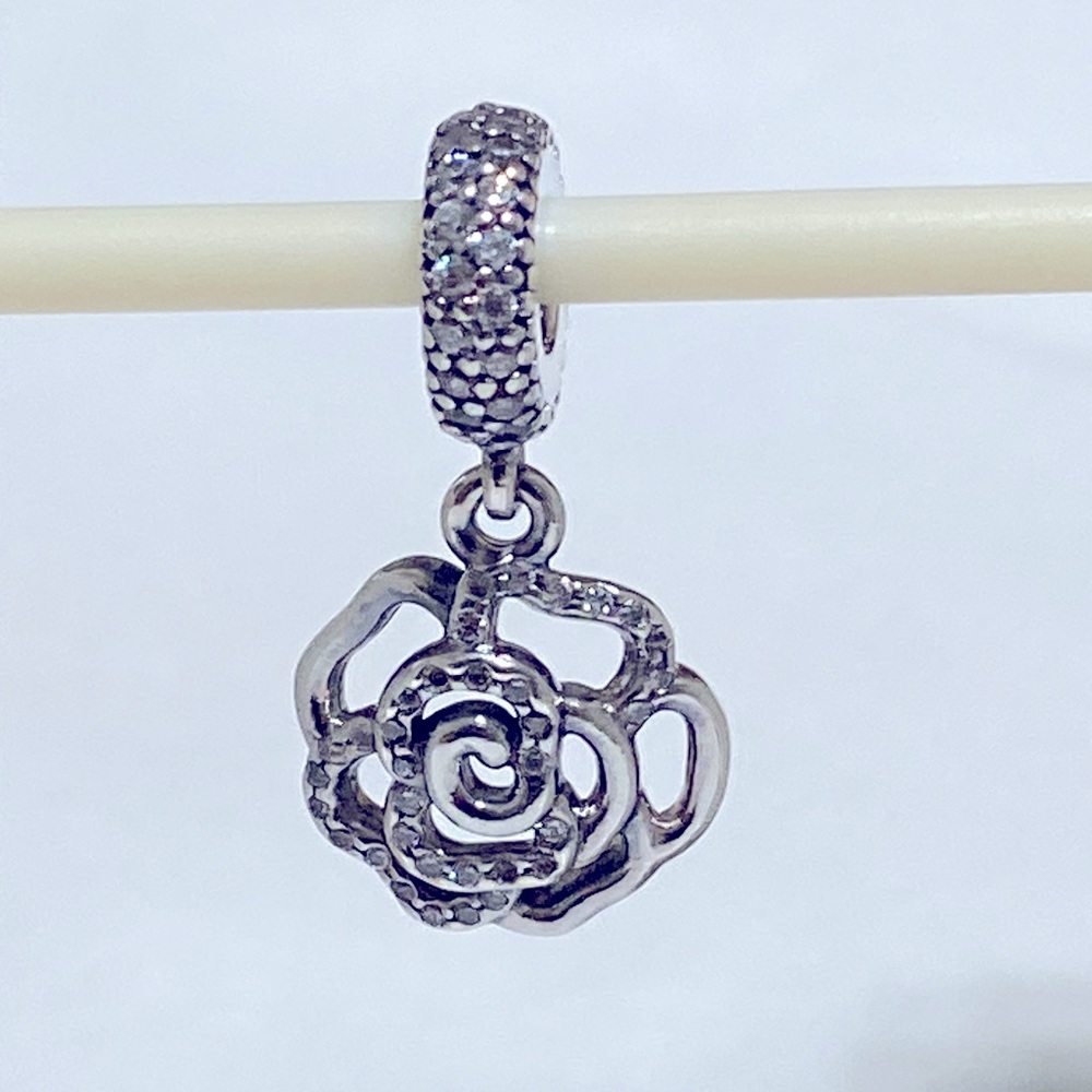 Pandora Flower Dangle Charm